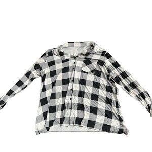 Torrid Super Soft Plaid Pajama Top